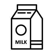 icon de lait