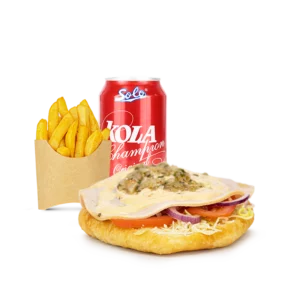 Menu bokit jambon fromage