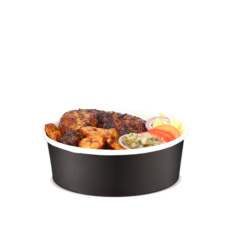 Poke Bowl cuisses de poulet boucané