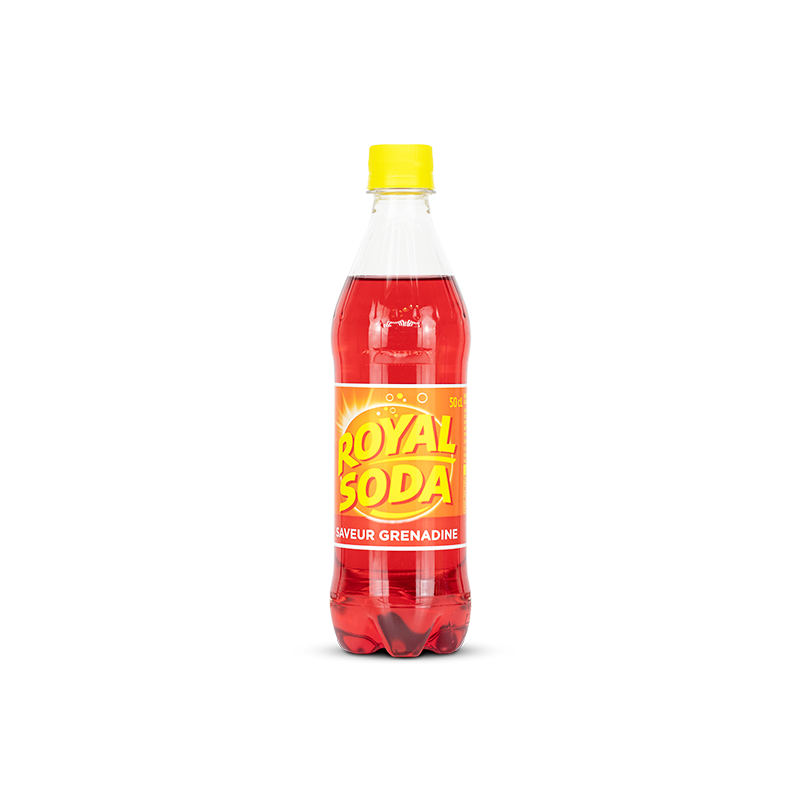 Bouteille de Royal Soda Grenadine